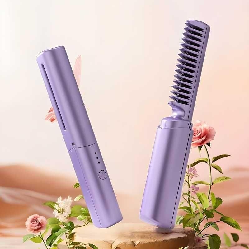Meneflix Portable Mini Hair Straightener (Cordless and Rechargeable)